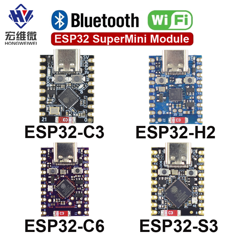 Esp32 H2 - أحادي النواة SuperMini ESP32-S3 ESP32-C3 ESP32-H2