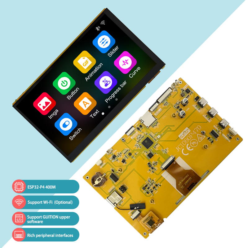 Esp32 C6 - ESP32 P4 7 بوصة LCD مجلس