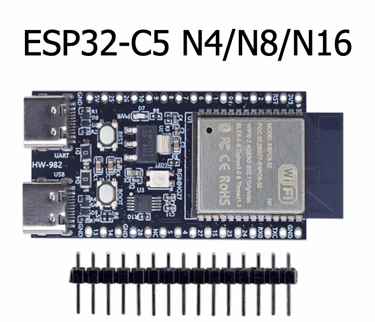 Esp32 Uart Module - لوحة تطوير Esp32-c5-devkitc-1 N4/N8/N6 Core Board