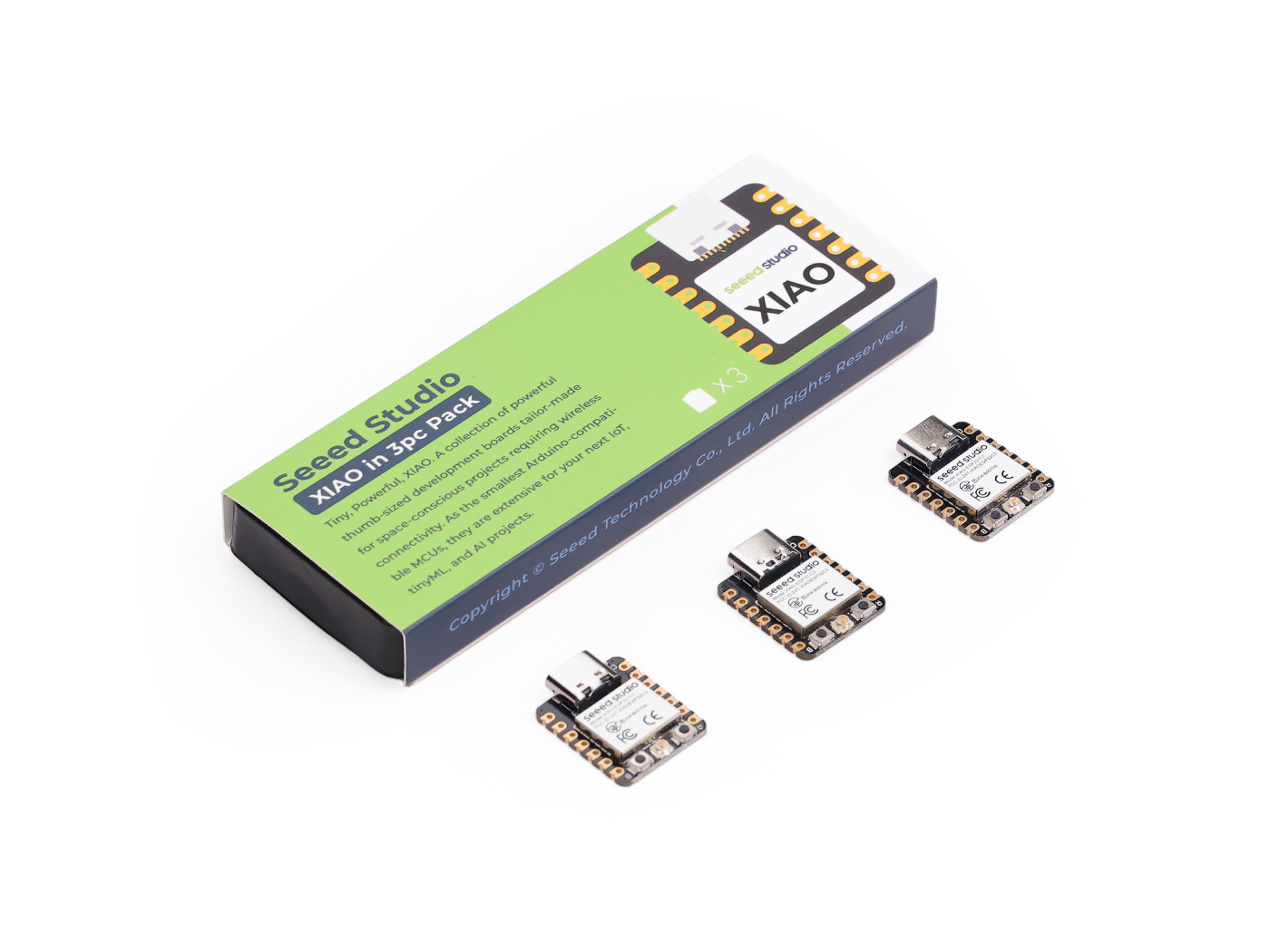 3 قطعة حزمة XIAO ESP32C3 لوحة  - مراجعة Espressif Esp32 وسعره