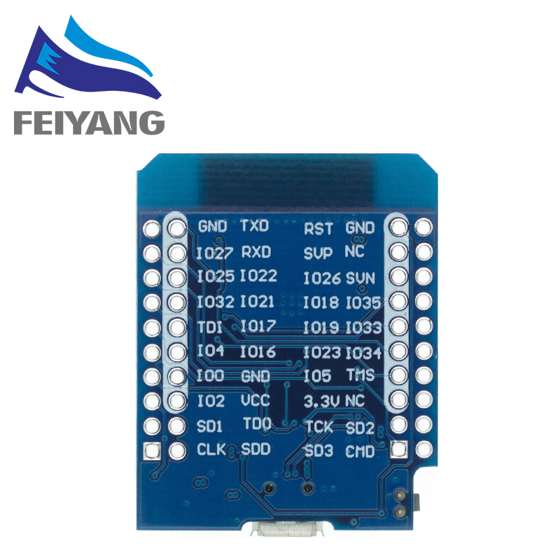 ل Wemos Mini D1 ESP8266 ESP32  - مراجعة Esp32 Devkit وسعره