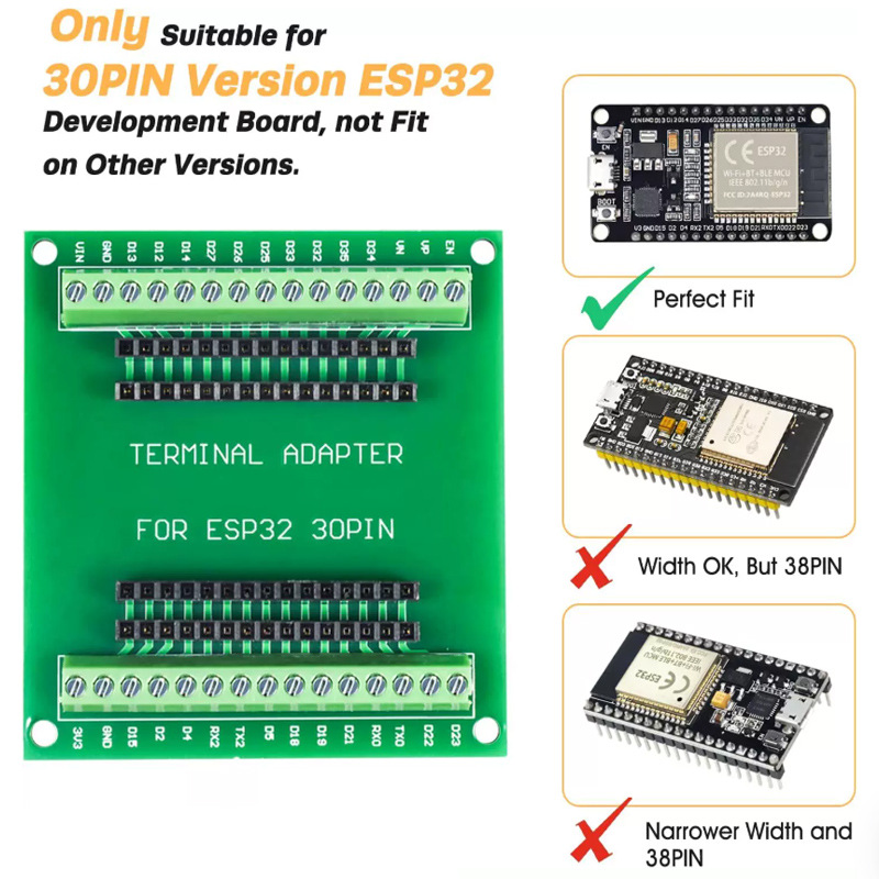 لوحة تطوير ESP32، طراز NodeMCU - مراجعة Esp32 Uart Module وسعره