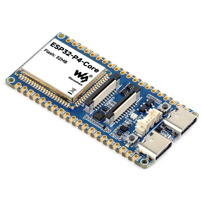 لوحة ESP32-P4-Core مع ذاكرة PS - مراجعة Esp32 P4 وسعره
