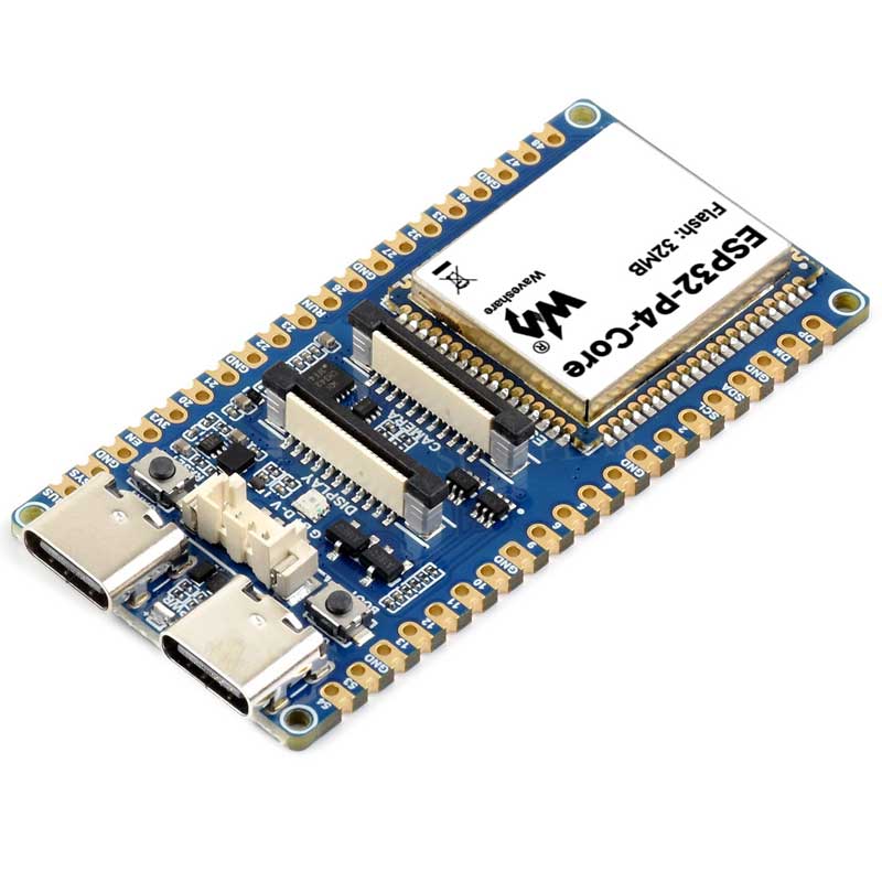 لوحة ESP32-P4-Core مع ذاكرة PS - مراجعة Esp32 P4 وسعره