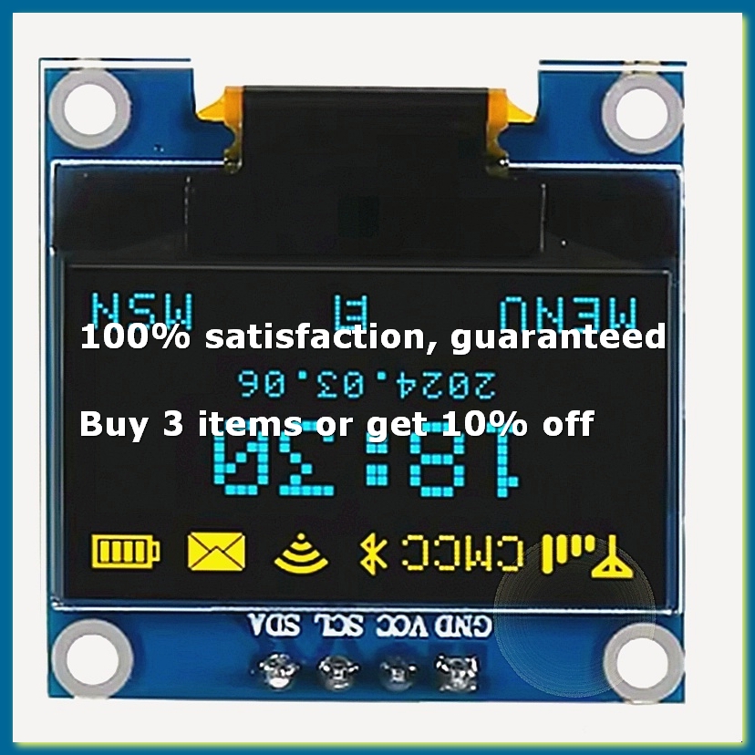 شاشة عرض OLED مقاس 0.96 بوصة،  - مراجعة Esp8266 وسعره
