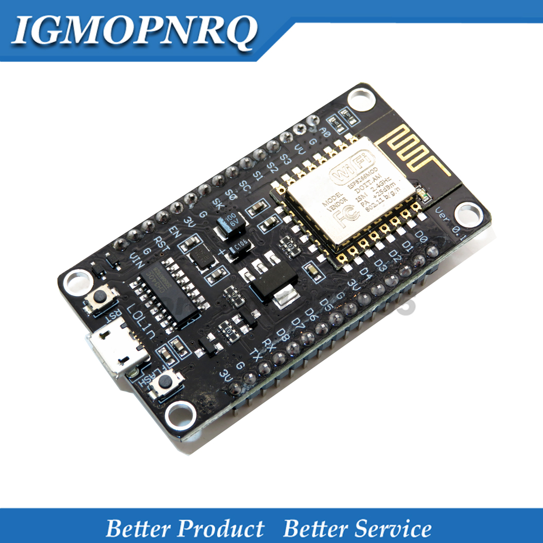نوديمكو لوا واي فاي IoT V3 مجل - مراجعة Esp8266 Nodemcu وسعره