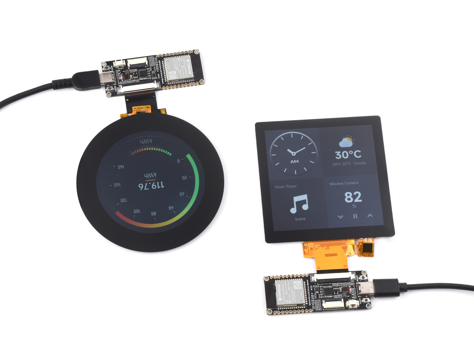 Waveshare ESP32-S3 RGB LCD لوح - مراجعة Esp32 S3 وسعره