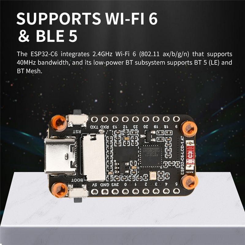【جديد A09R!】 لوحة تطوير بشاشة  - مراجعة Esp32 C6 وسعره