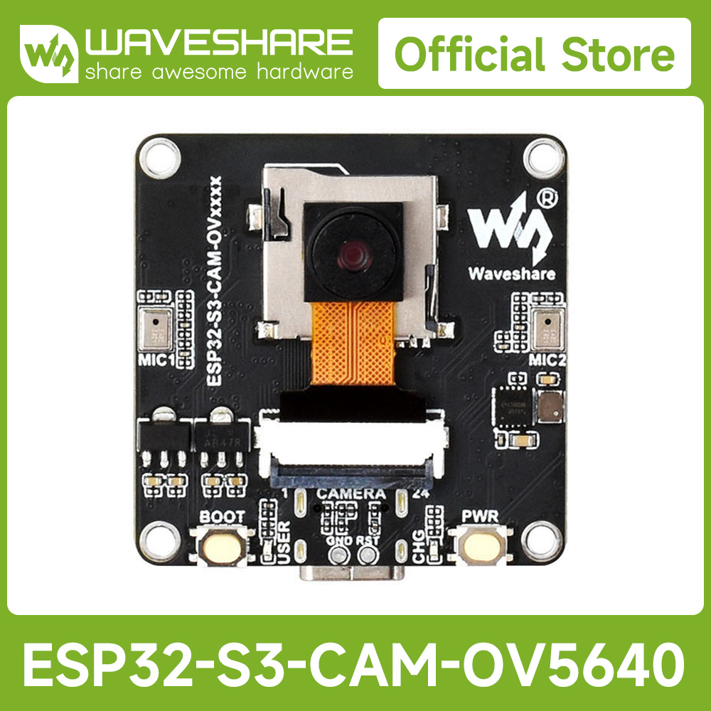 لوحة تطوير كاميرا Waveshare ES - مراجعة Esp32 S3 وسعره