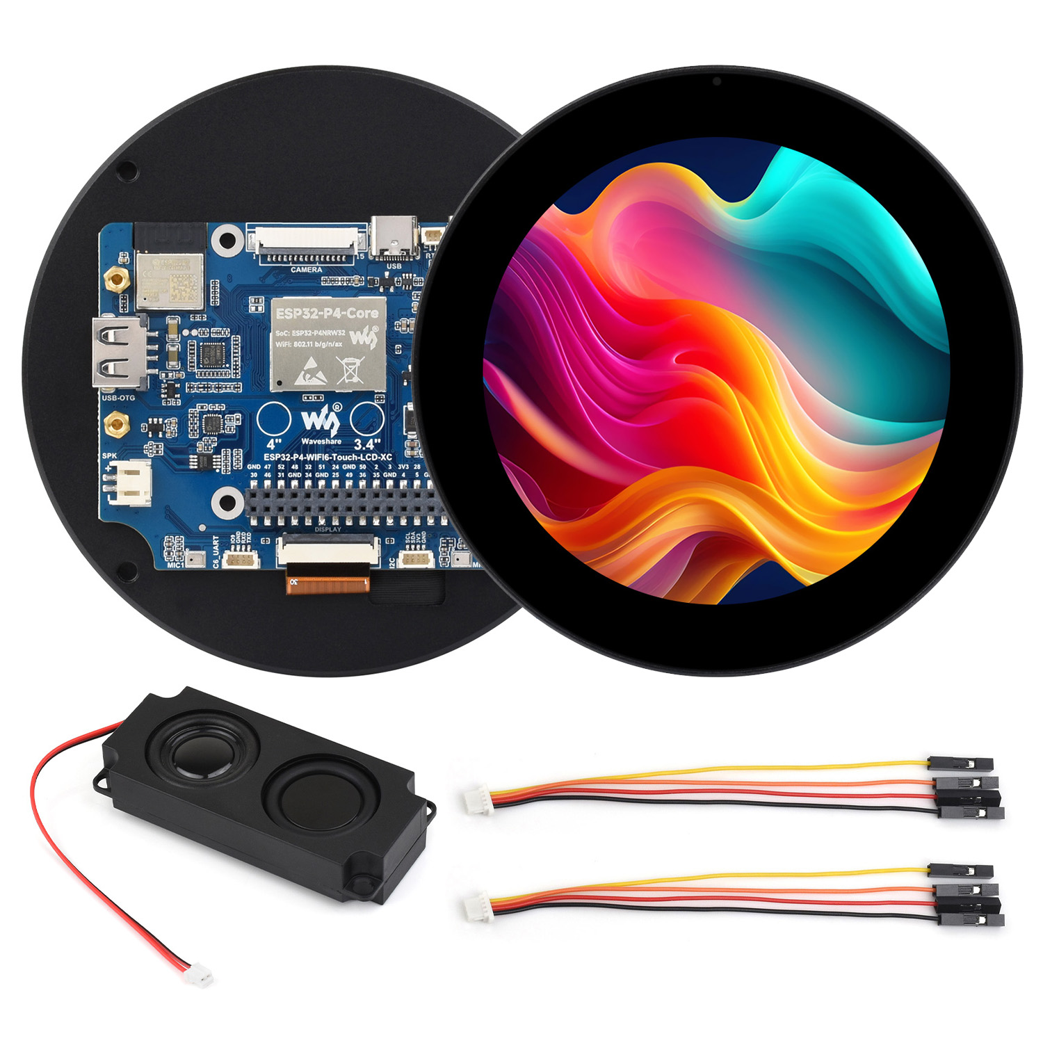 ESP32-P4 لوحة تطوير شاشة لمس م - مراجعة Esp32 P4 وسعره