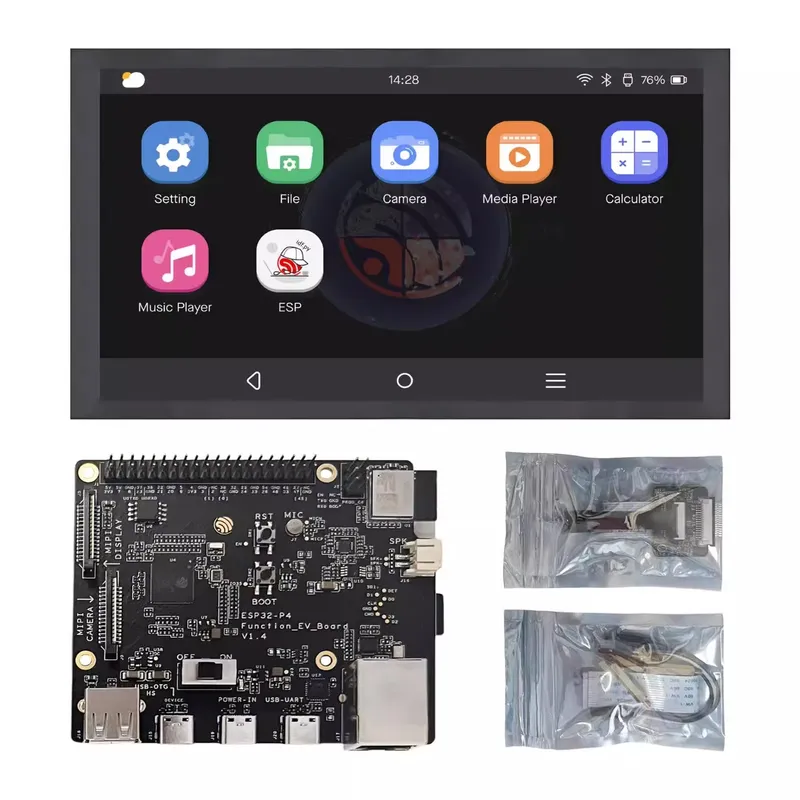 لوحة تطوير ESP32-P4-Function-E - مراجعة Esp32 وسعره